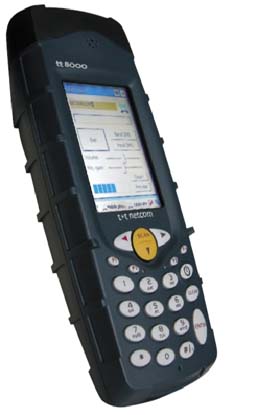 TT8000 ATEX smartphone PDA Zone2 with barcode RFID reader